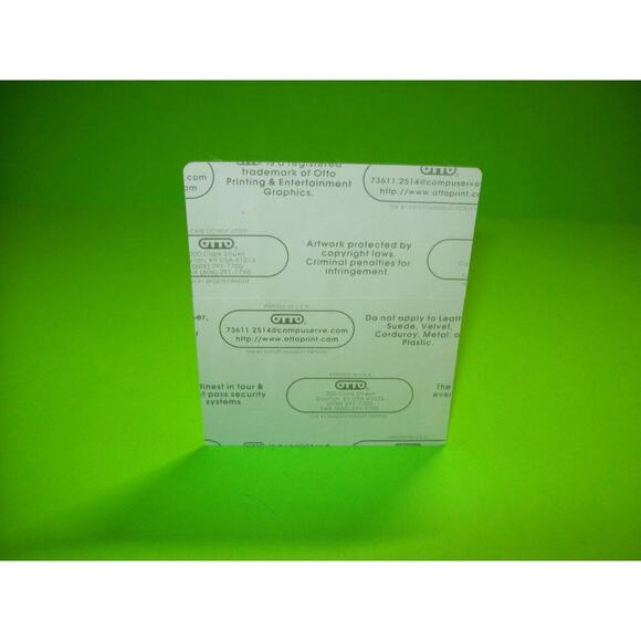 Weird Al Backstage Pass Running with Scissors Concert Tour Original 1999 Promo - Picture 9 of 12